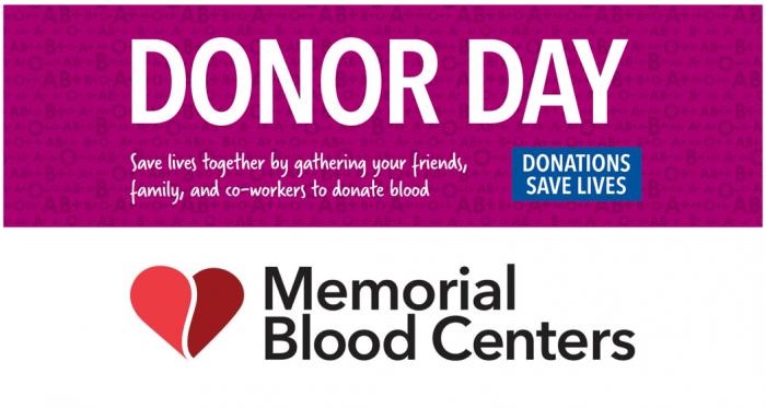 donor day memorial blood centers