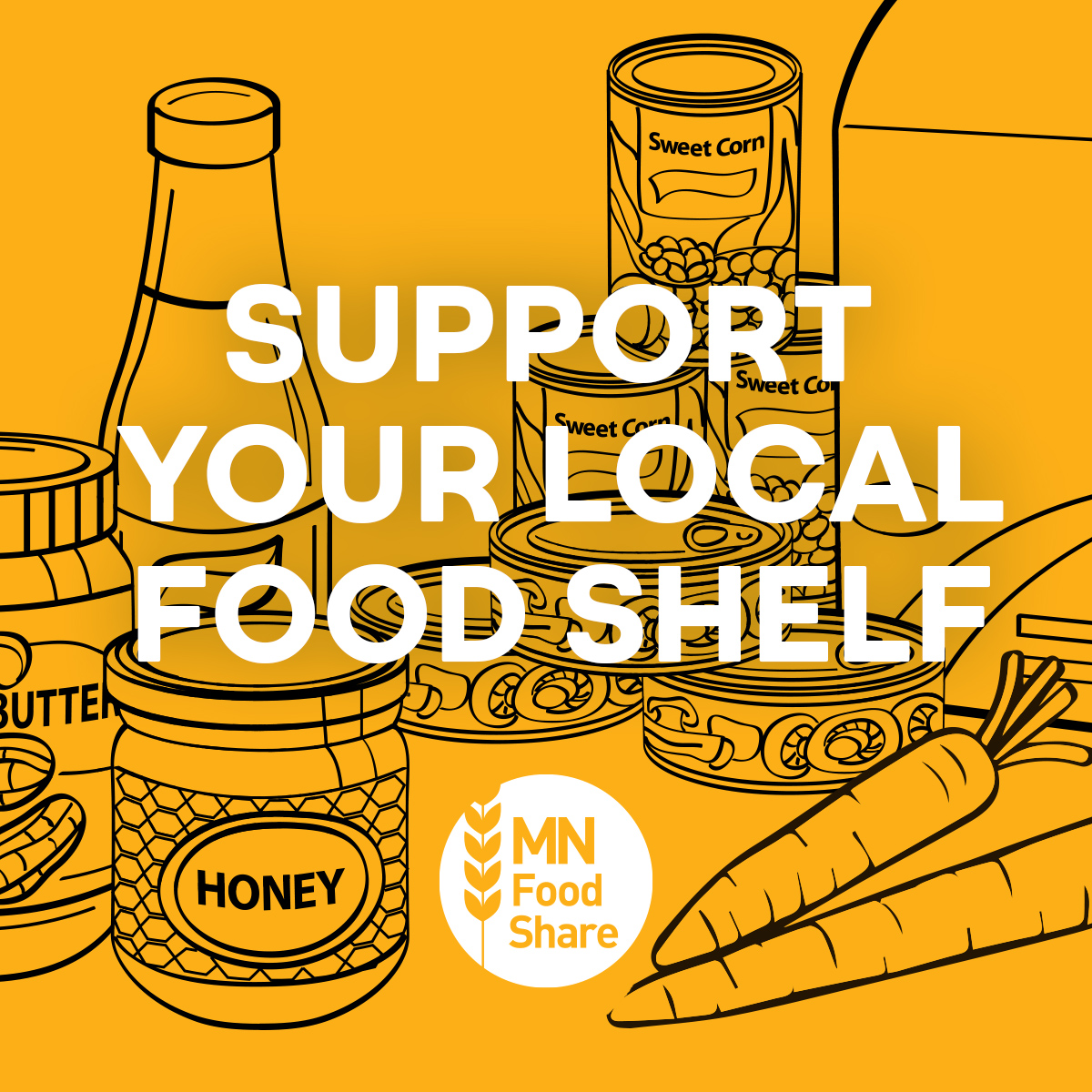 Support your local food shelf
